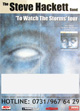 Steve Hackett - To Watch The Storms - Konzertbericht Mannheim 2003