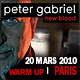 Peter Gabriel - New Blood Tourauftakt bei Radio France - Konzertbericht