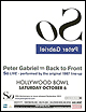 Peter Gabriel - Back To Front Tour 2012 - Tourbericht Westküsten-Shows