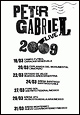 Peter Gabriel - Latin American Tour - Tourdaten 2009