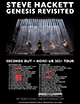 Steve Hackett - UK-Tour 2021: Genesis Revisited, Seconds Out & More - Tourbericht