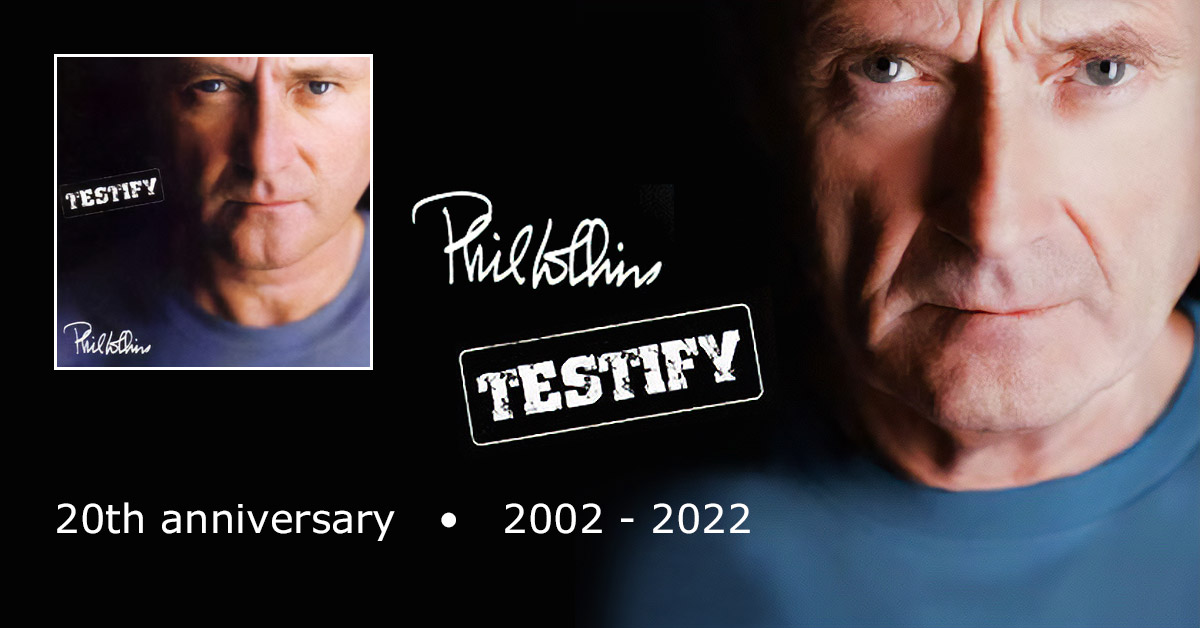 Phil Collins Testify 20th Anniversary