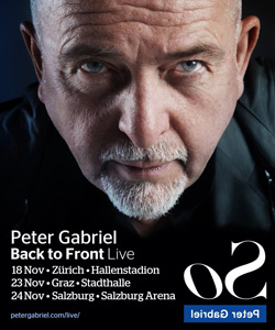 Peter Gabriel Österreich und Schweiz 2014