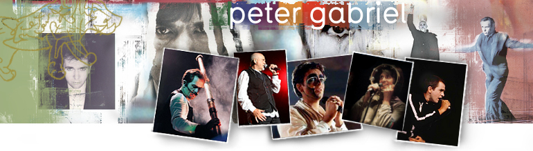 Peter Gabriel Recording Compendium Header