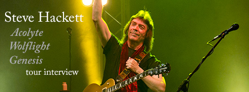 Steve Hackett im Interview: Acolyte To Wolflight With Genesis Revisited 2015