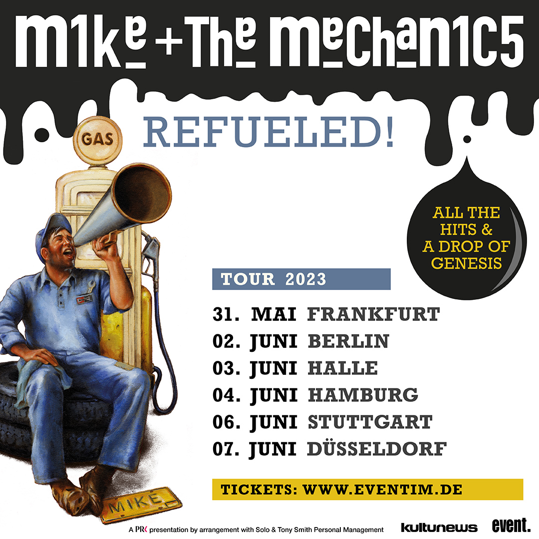 Mike & The Mechanics 2023 Deutschland Refueled! Tour