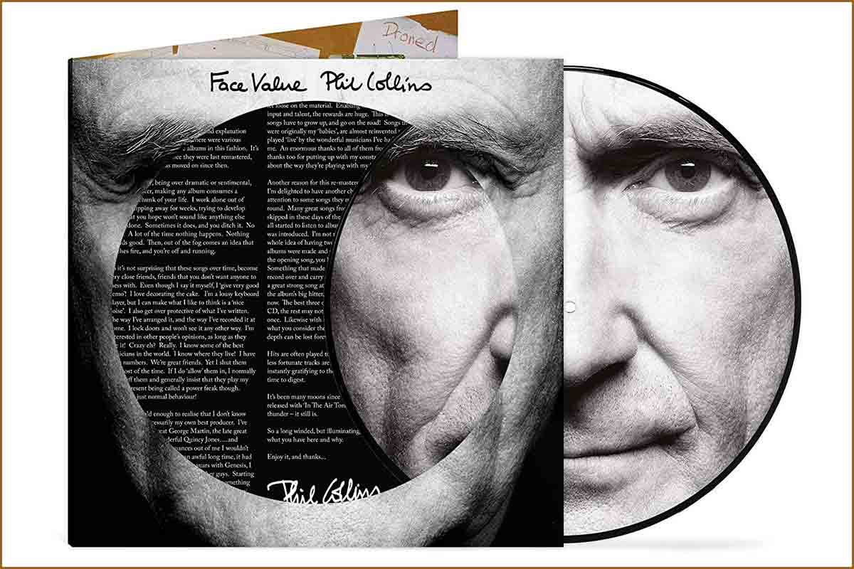 Face Value Picture Disc