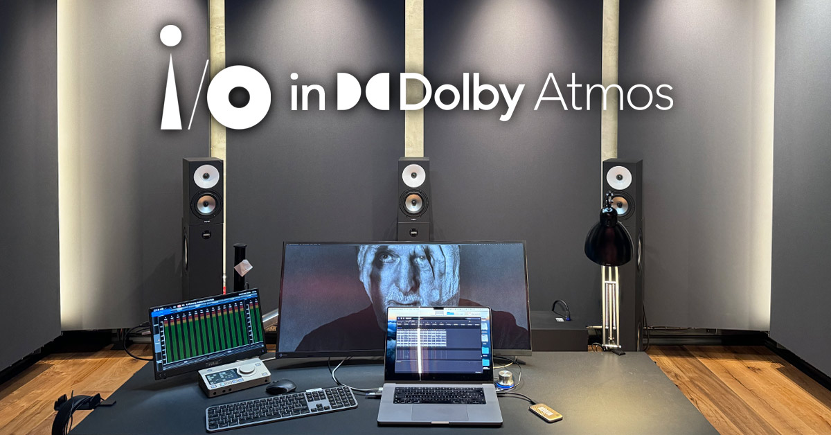 Peter Gabriel i/o in Dolby Atmos im Studio mit Hand-Martin Buff