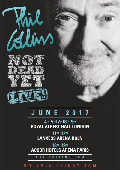 Phil Collins live 2017