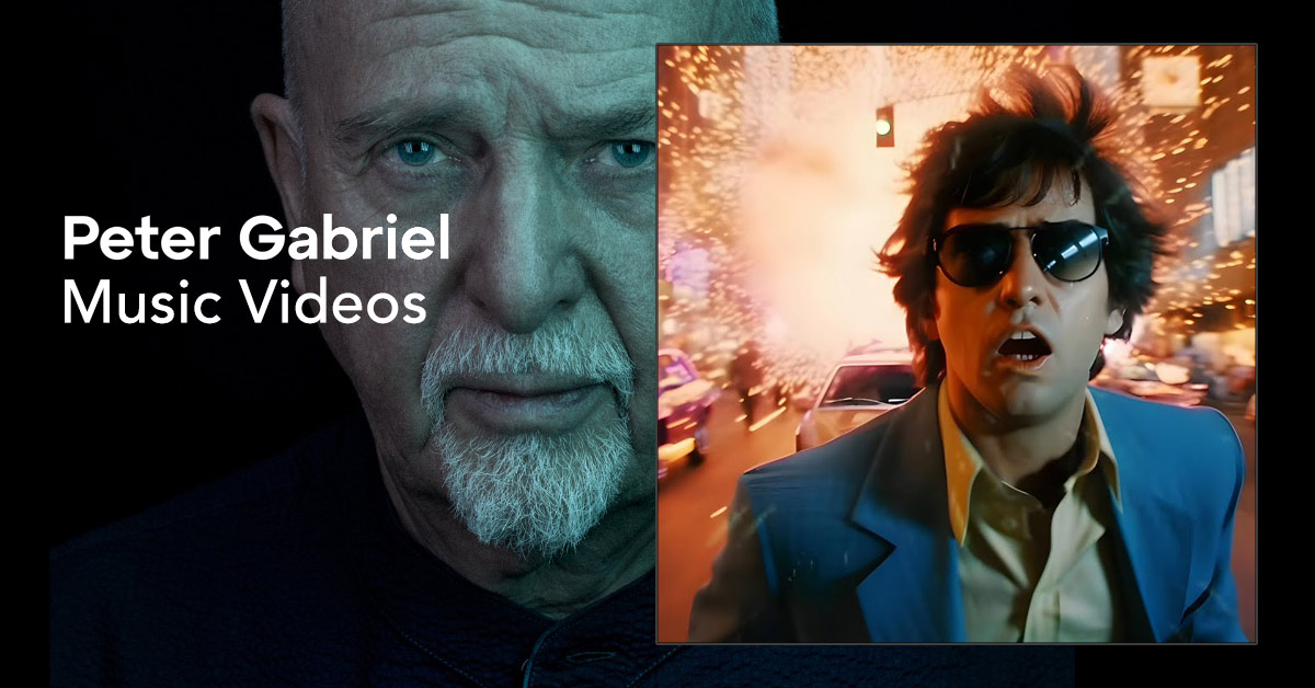 Peter Gabriel - i/o The Videos