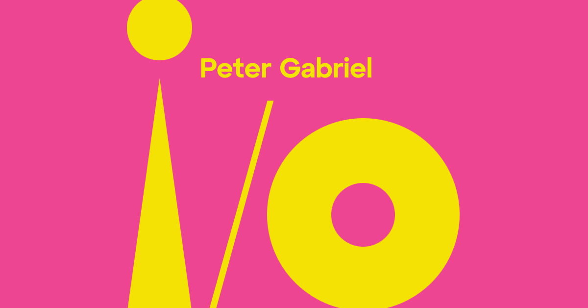 PETER GABRIEL i/o website special