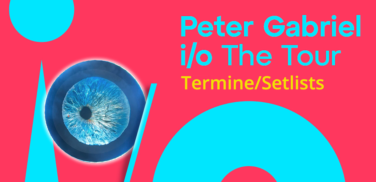 Deutscher Genesis it Peter Gabriel i/o The Tour 2023