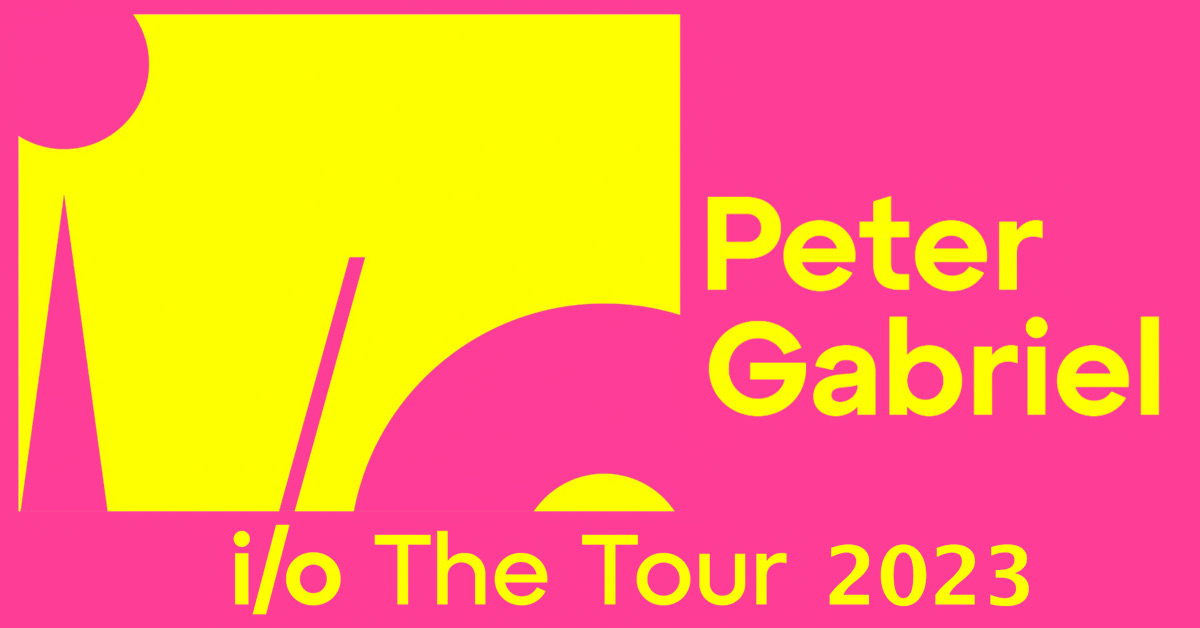 Peter Gabriel I/O Tour 2023