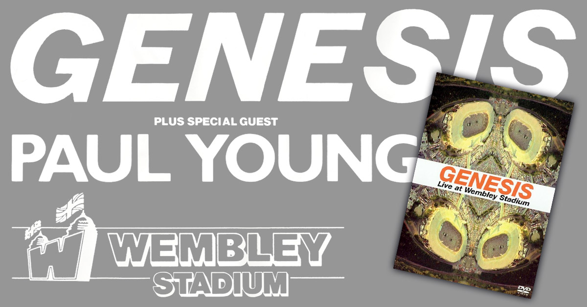 Genesis Live At Wembley Stadium DVD
