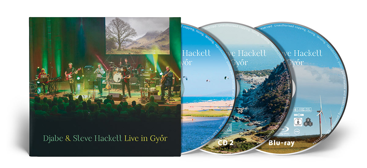 Album Djabe Steve Hackett Live In Gyär
