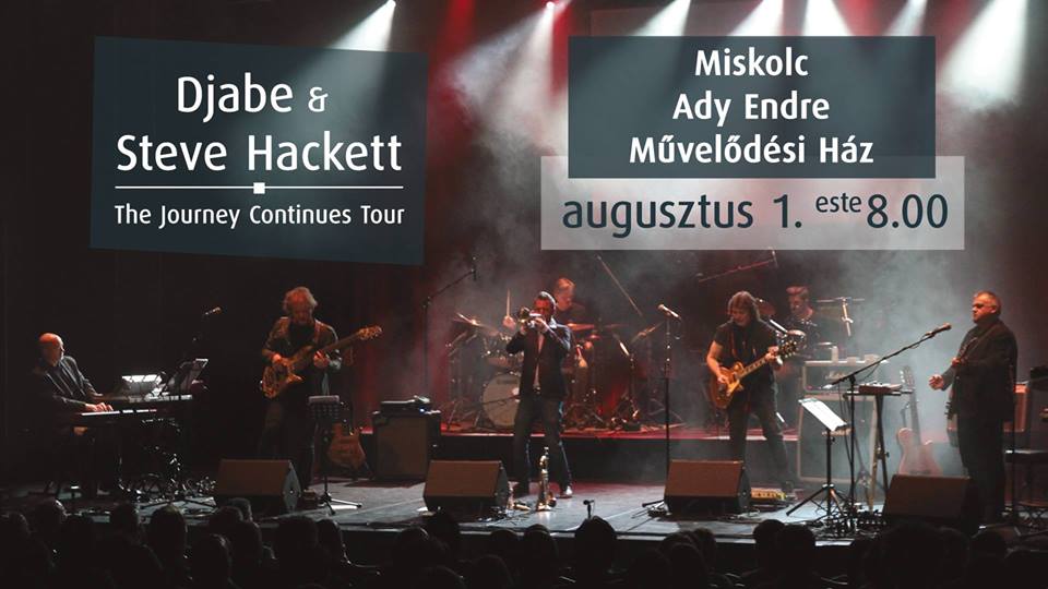 Djabe and Steve Hackett live in Miskolc