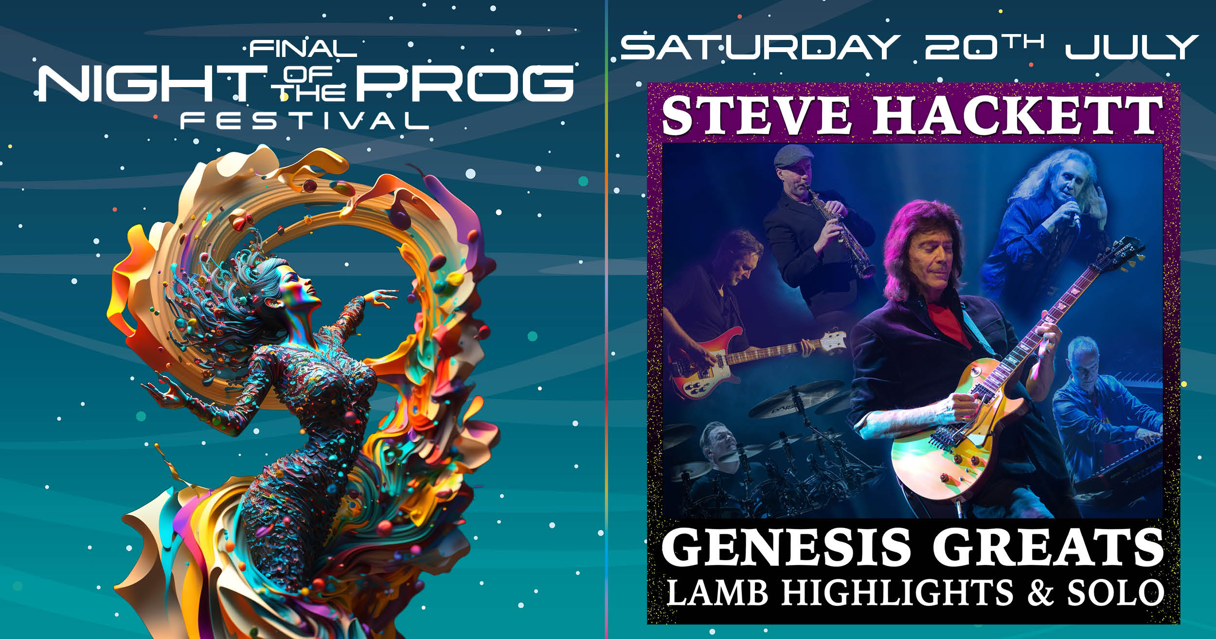 Steve Hackett Night Of The Prog