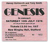 Genesis Ticket
