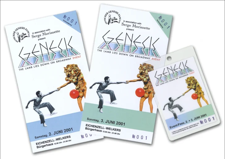 Die Tickets der jeweiligen Tage und der Pass für beide Tage