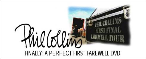 Phil Collins First Final Farewell Tour 2DVD
