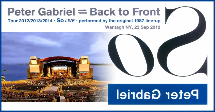 Back To Front Tour: Wantagh NY, USA, 23.09.2012