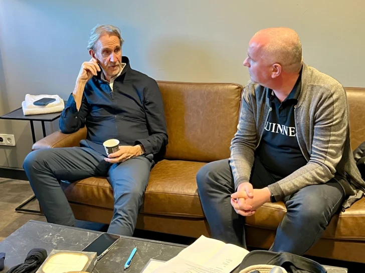 Mike Rutherford im Gespräch mit Christian
