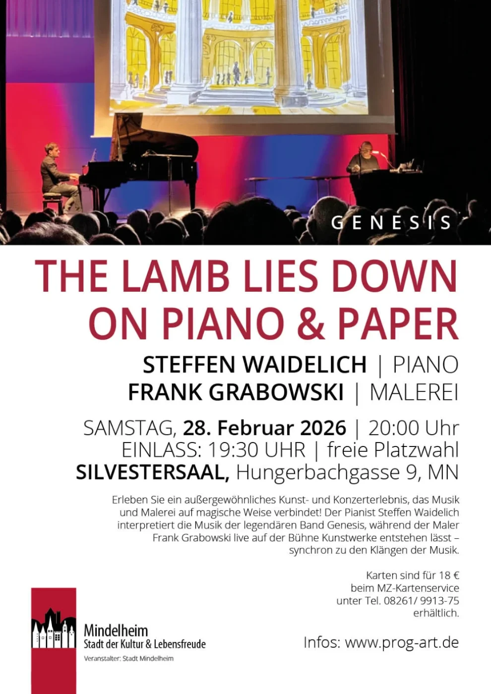The Lamb Lies Down On Piano & Paper - Mindelheim 2026