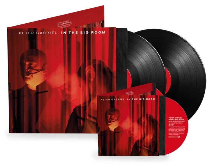 Peter Gabriel - In The Big Room auf 2CD und 2LP