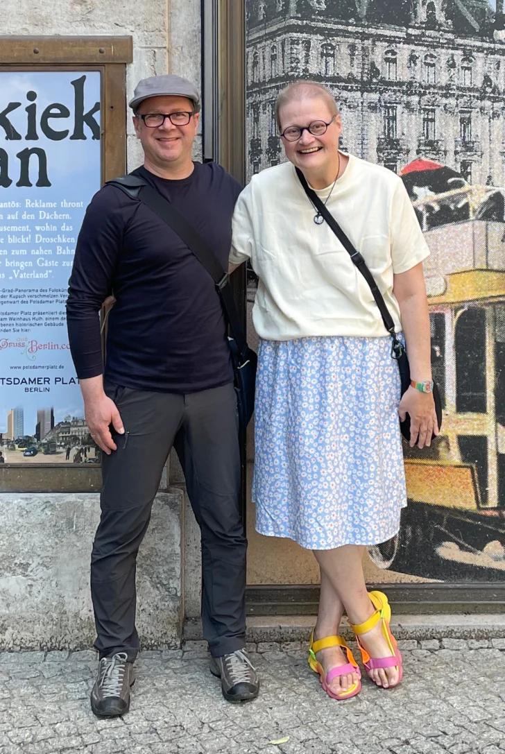Karin und Bernd im Juni 2023 in Berlin