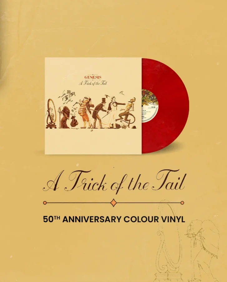 Lava-red Vinyl - A Trick Of The Tail