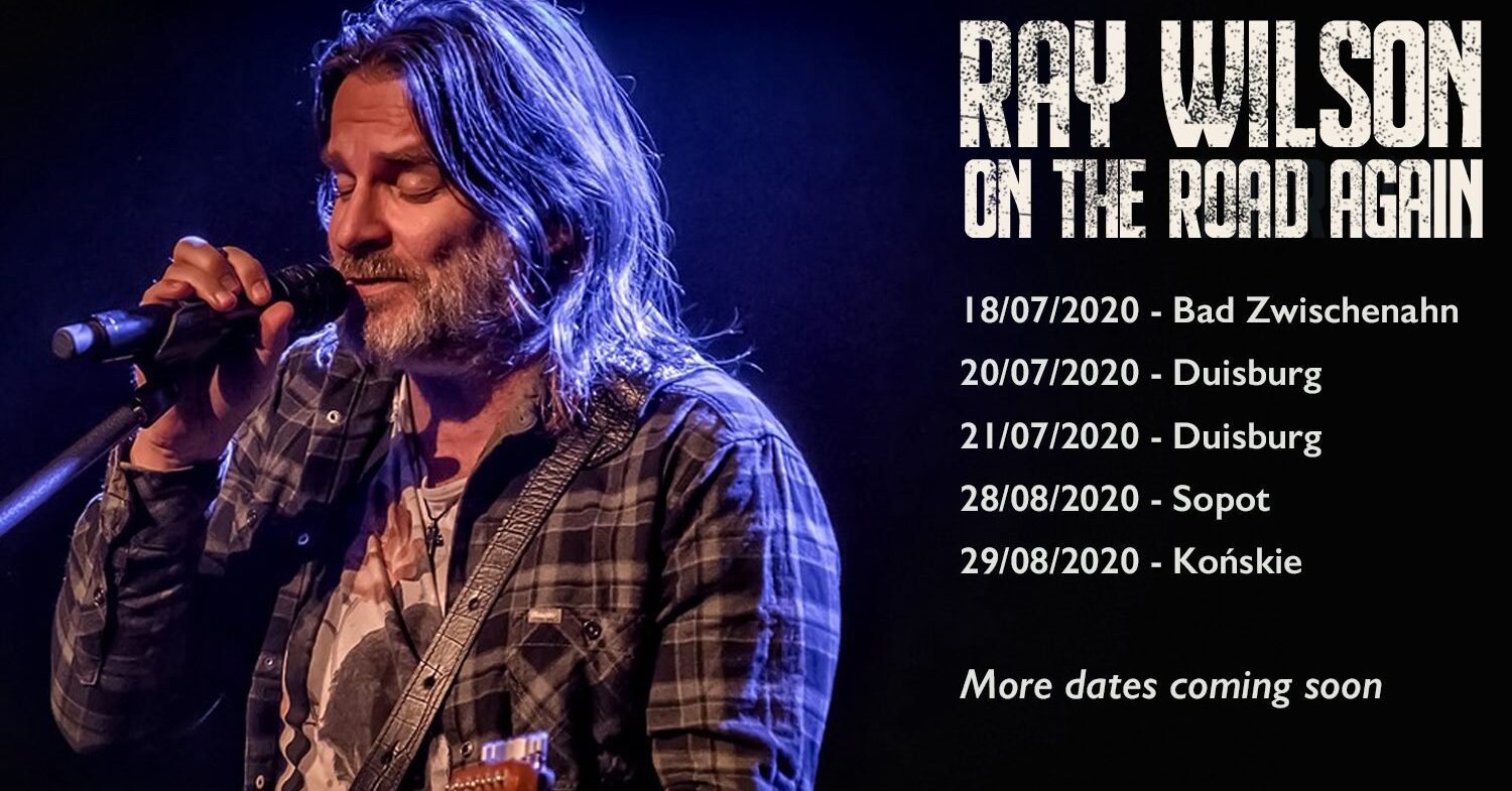 Ray Wilson im Juli wieder live in Deutschland