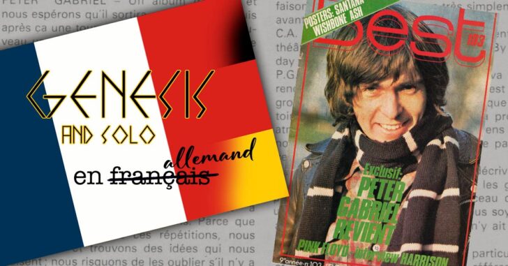Interview Peter Gabriel, Best 103, Februar 1977