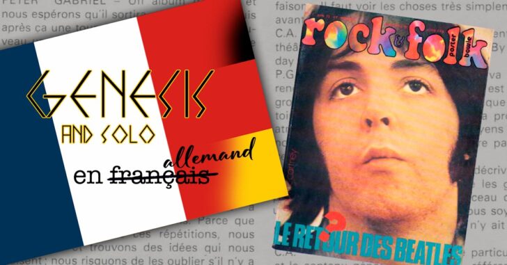 Interview Genesis, Rock & Folk No. 77, Juni 1973