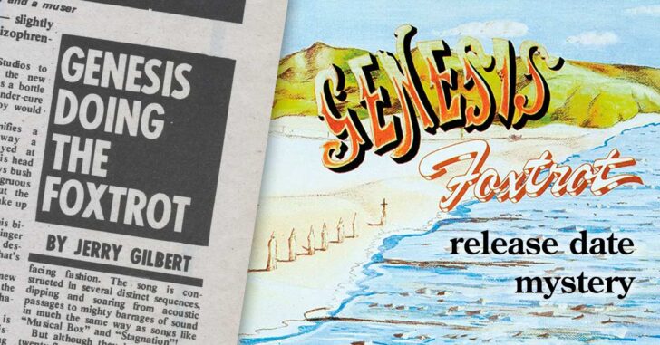 Das Foxtrot-Veröffentlichungsdatum - eine Recherche