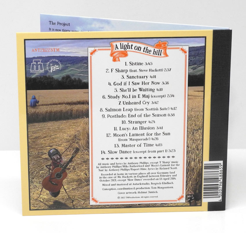 CD Backcover A Light On The Hill
